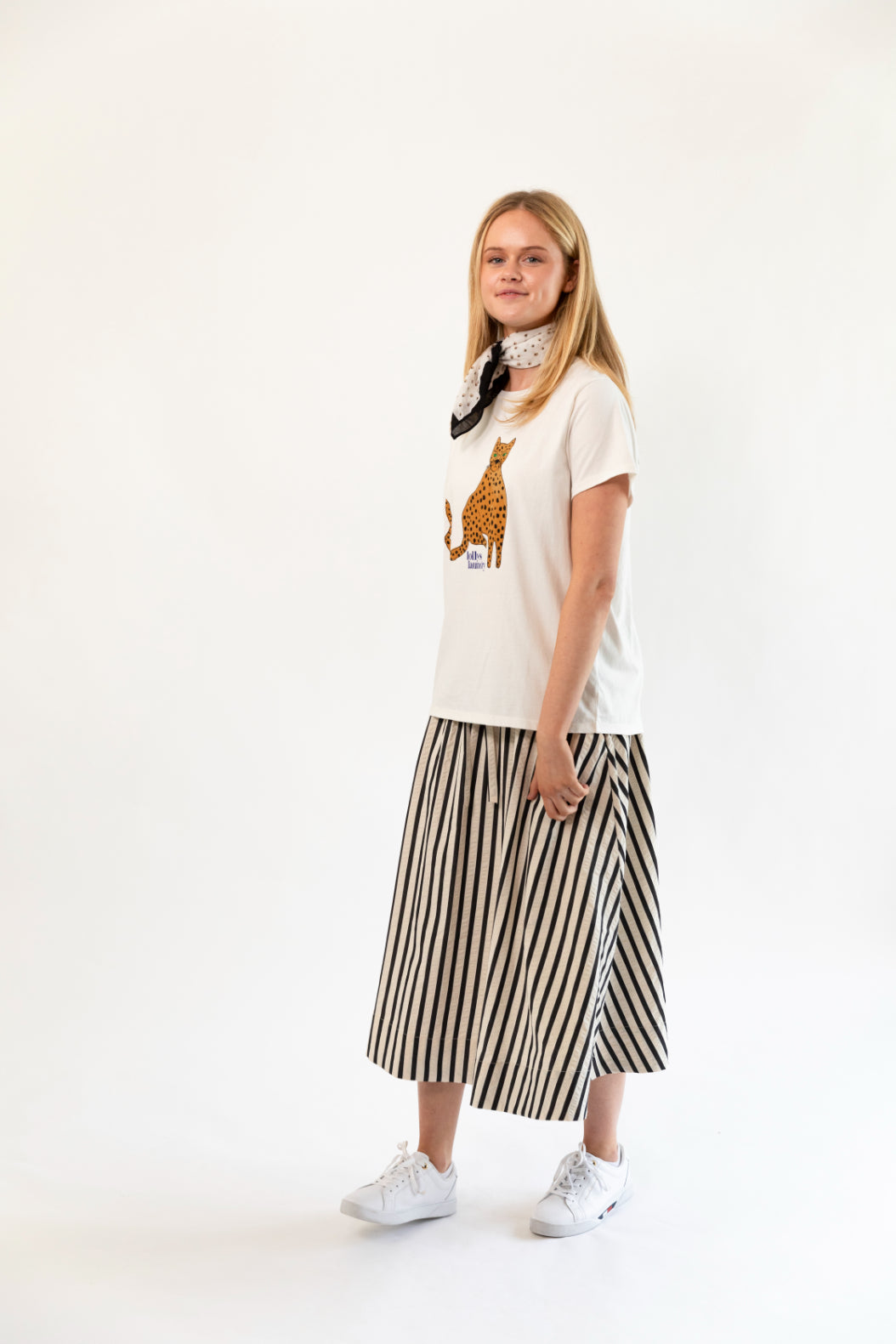 Lollys Laundry Roma Tee - White