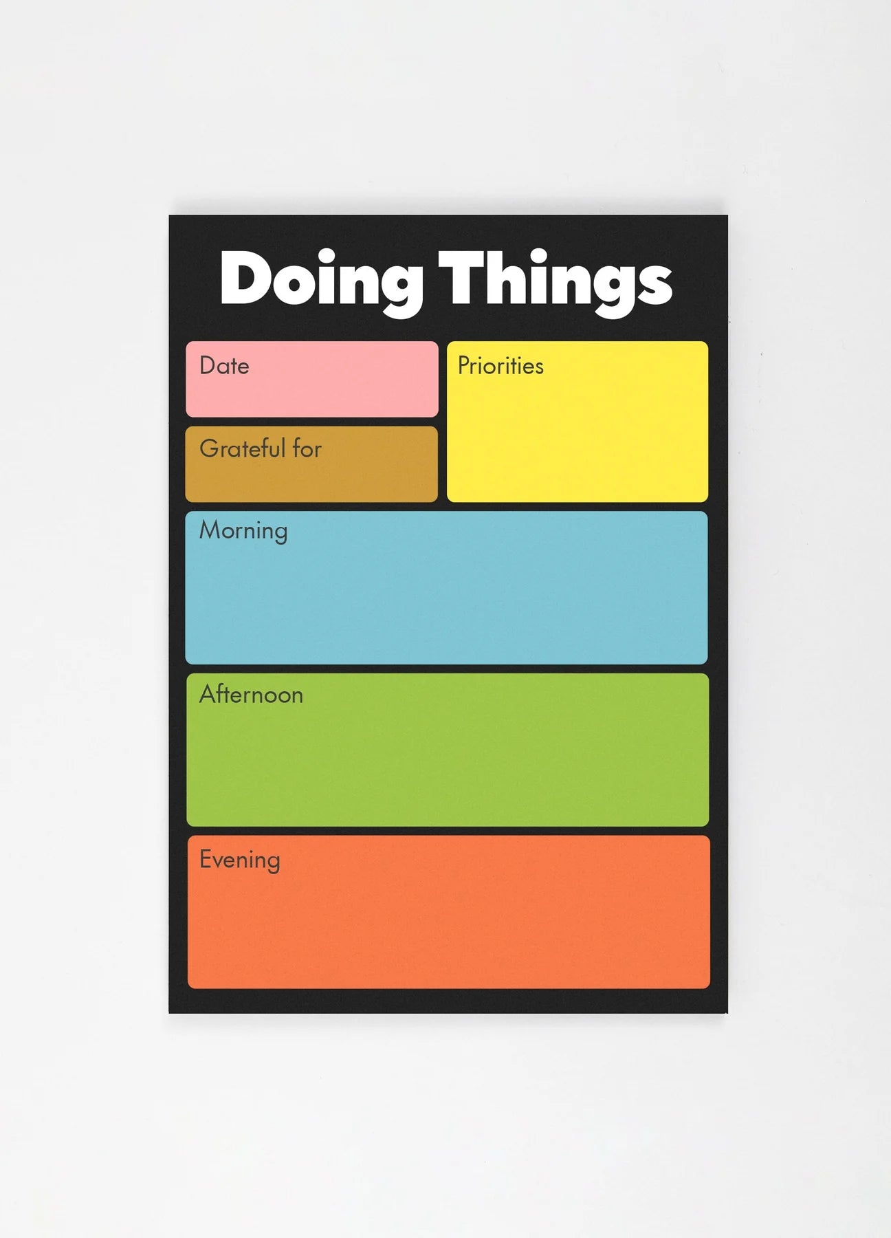 Kiosk by Georgia Perry Desk Pad - Doing Things Daily