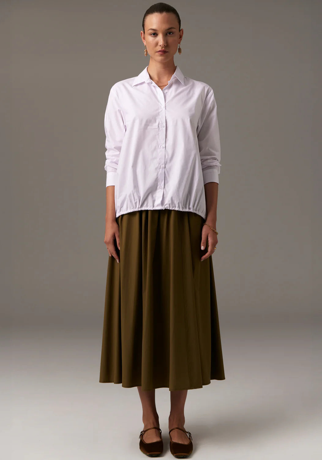 Pol Tech Skirt - Khaki