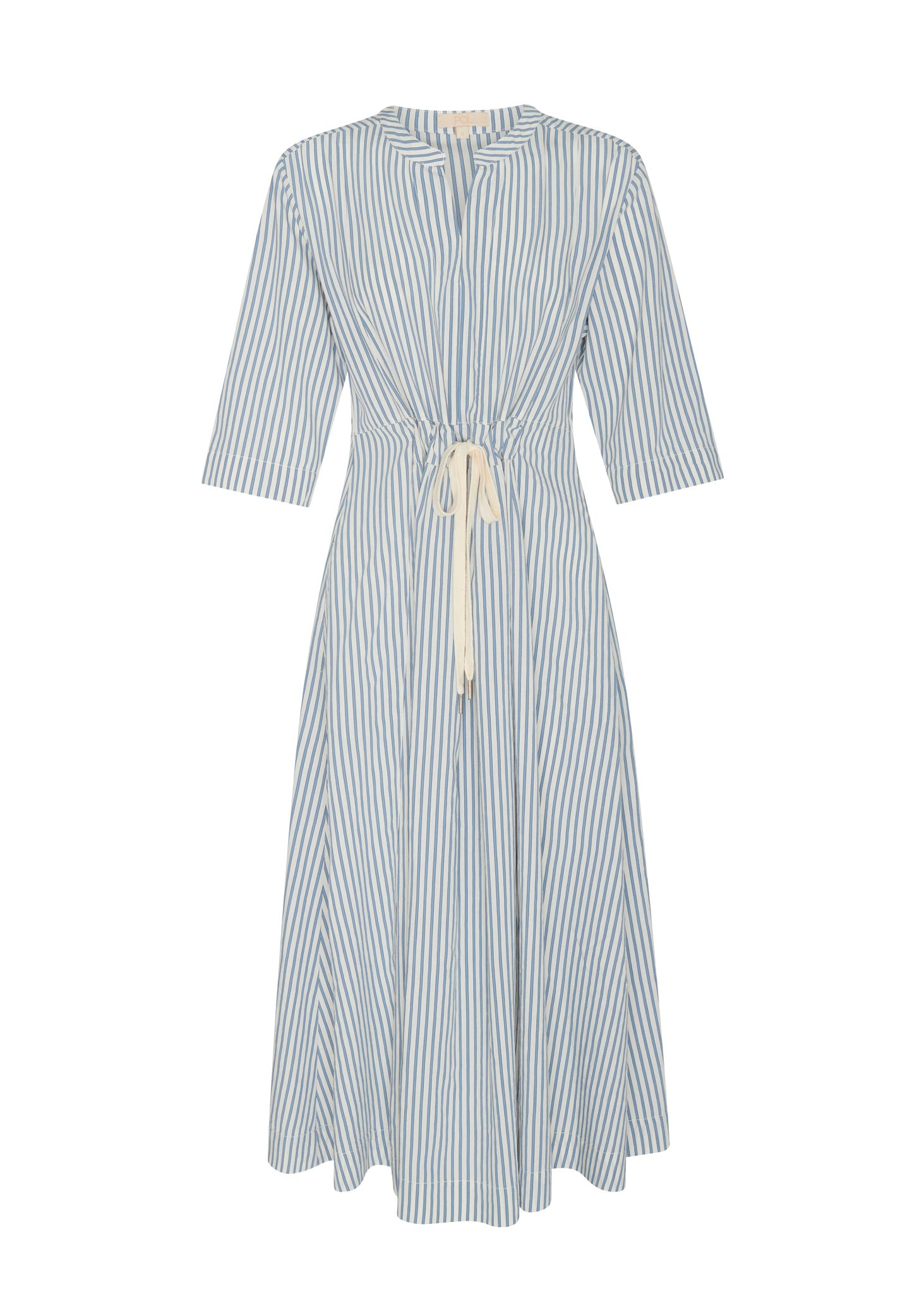 Pol Vera Shirt Dress - Blue Stripe