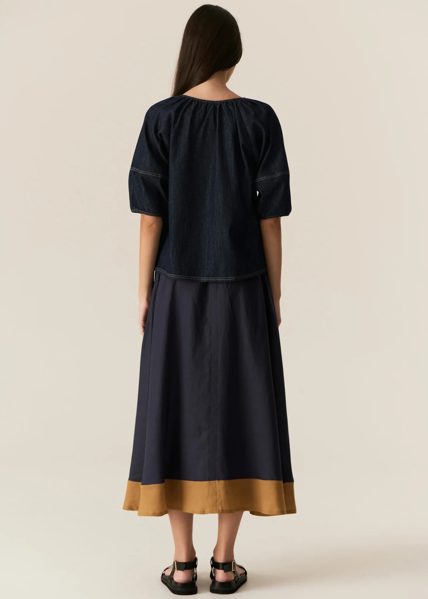 Pol Carsen Top - Dark Wash