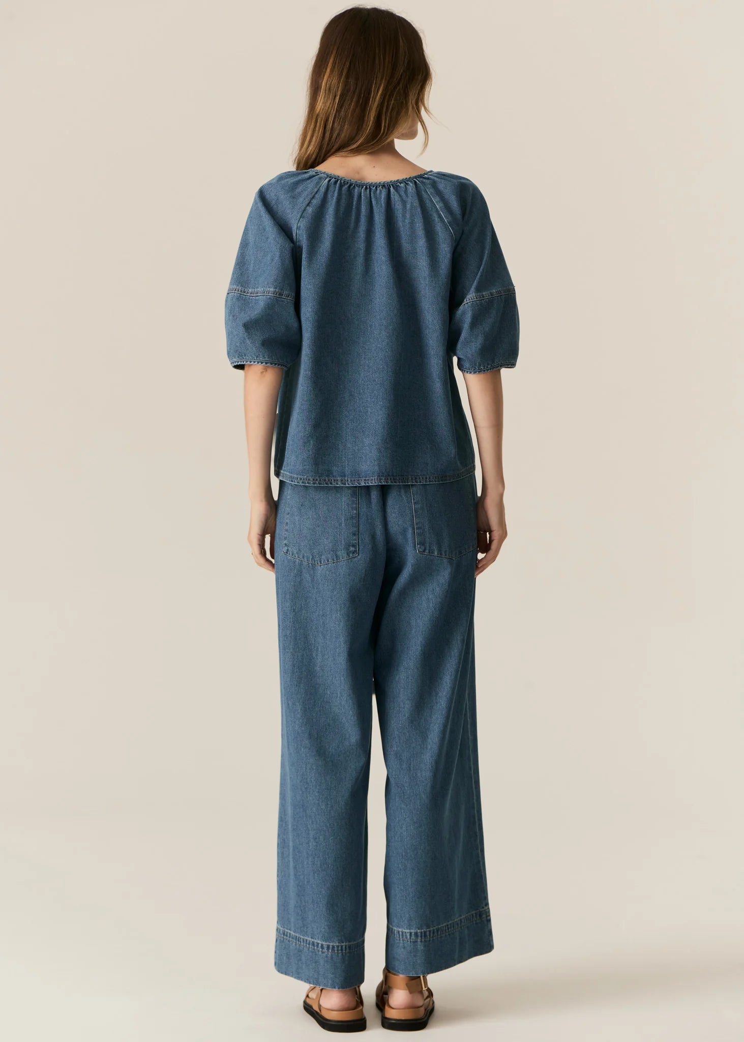 Pol Carsen Top - Light Wash
