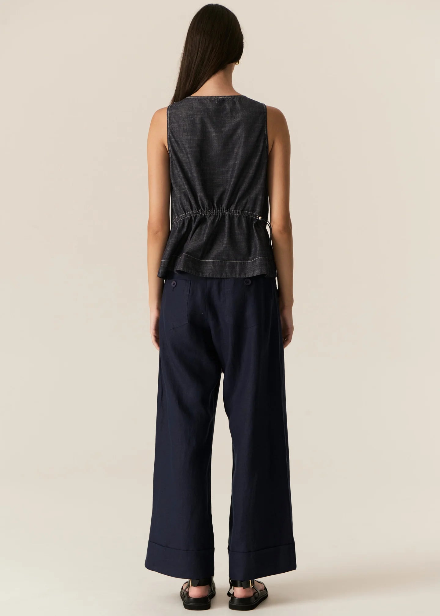 Pol Avrid Tank - Chambray