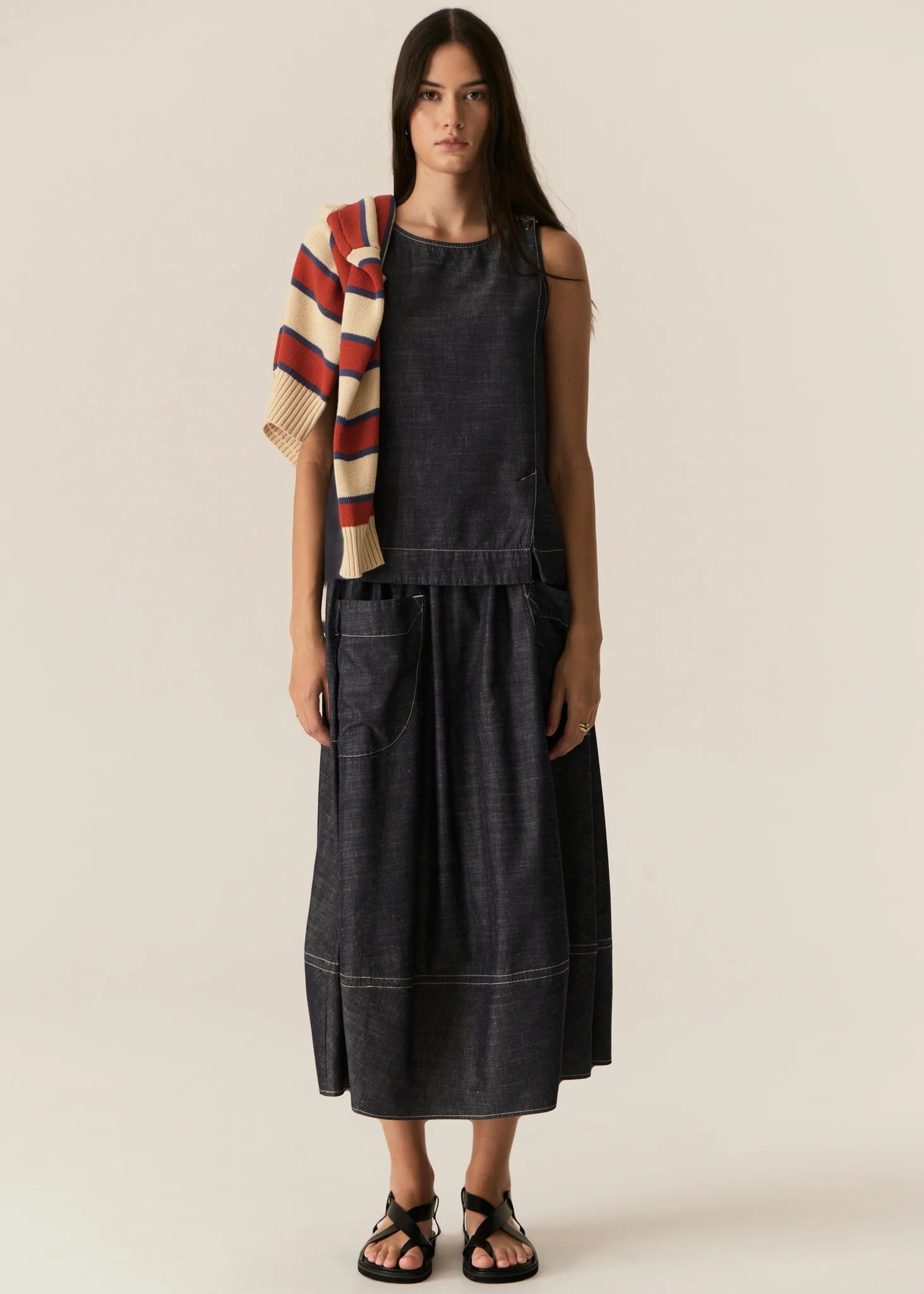 Pol Avrid Skirt - Chambray