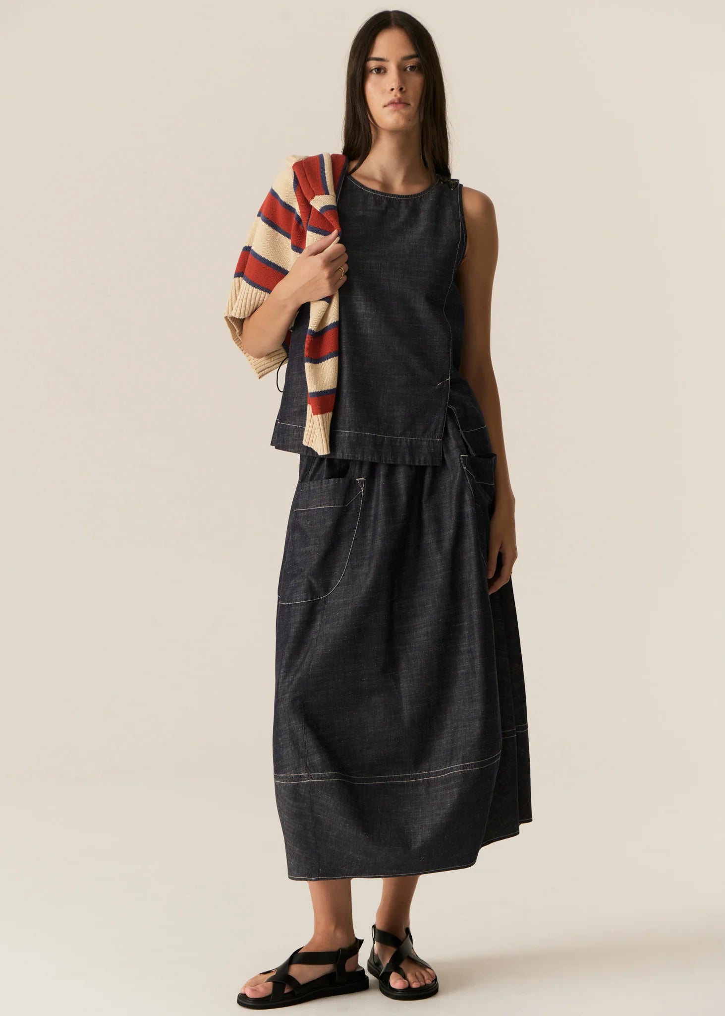 Pol Avrid Skirt - Chambray