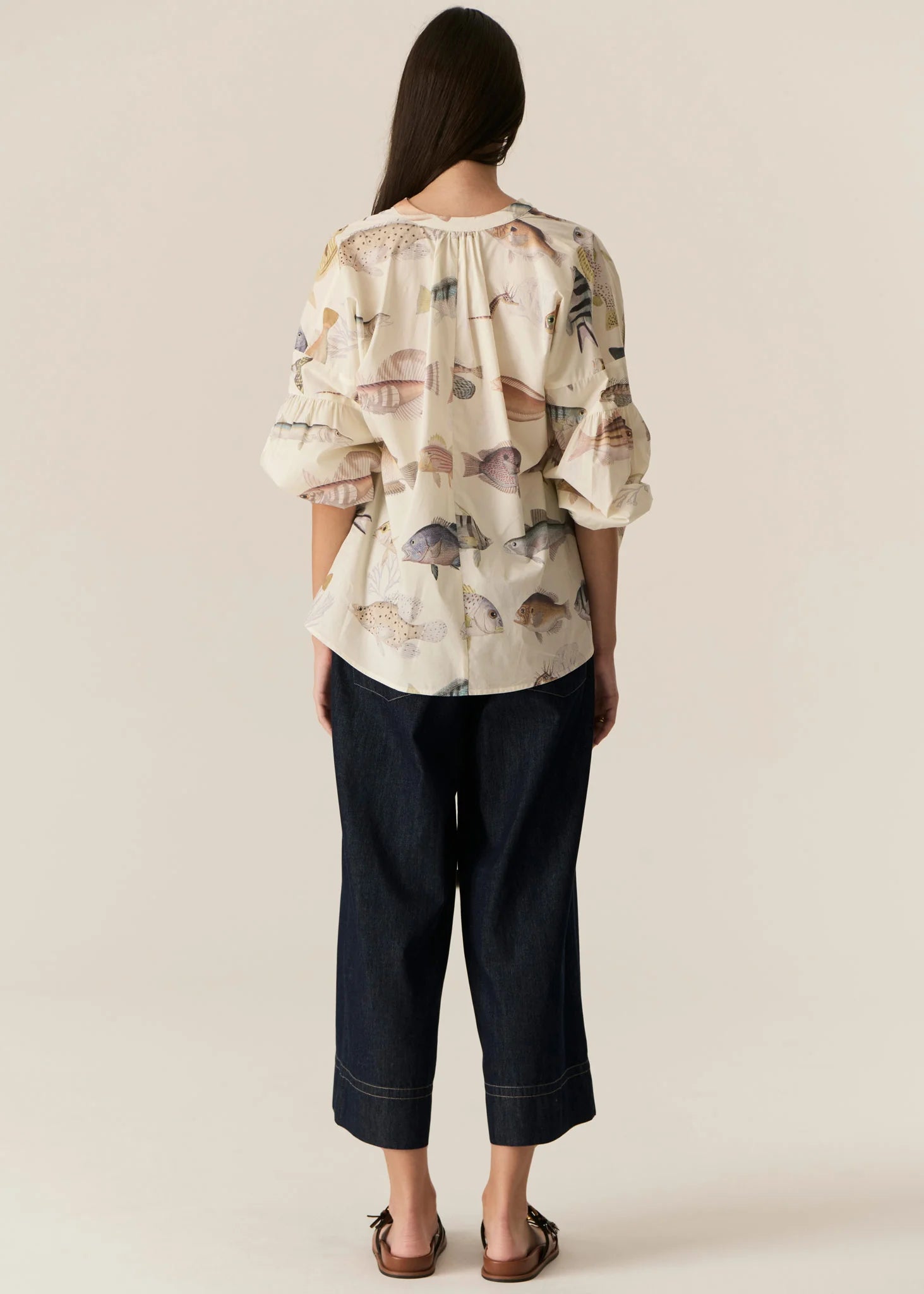 Pol Carsen Crop Pant - Dark Wash