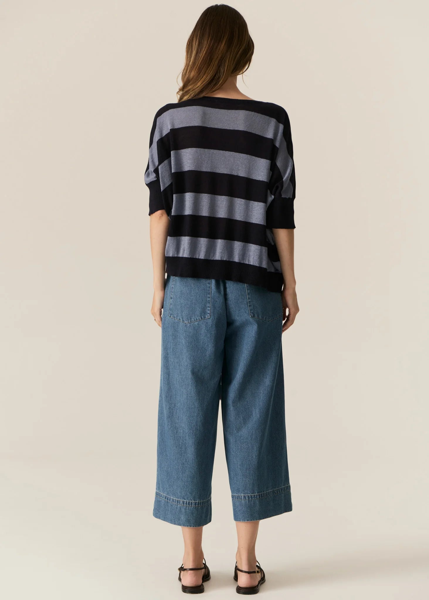 Pol Carsen Crop Pant - Light Wash