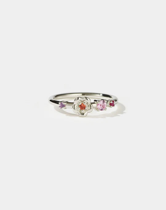 Meadowlark Posie Band SS - Ruby, Pink & Orange Sapphire, Amethyst