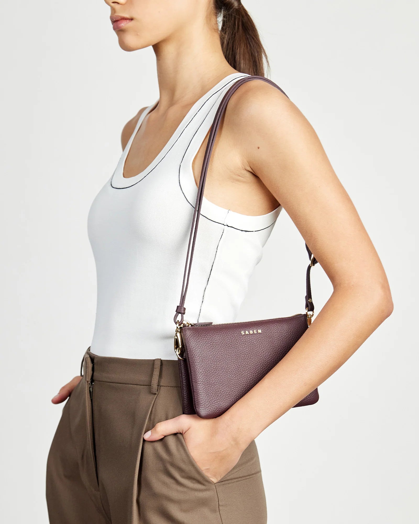 Saben Tilly Crossbody - Merlot