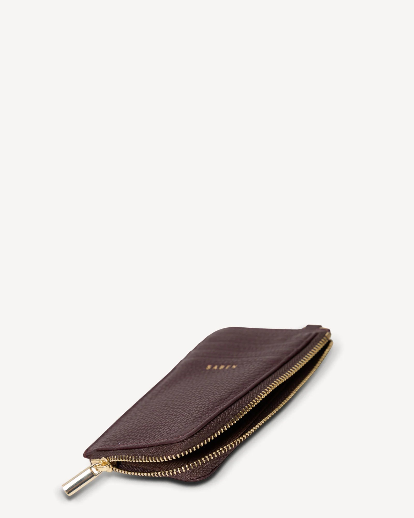 Saben Winona Card Holder - Merlot
