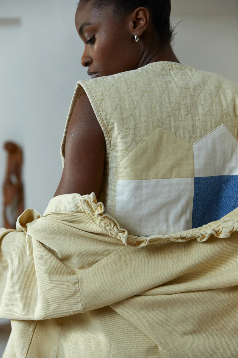 Seventy Mochi - Aria Vest - Mellow Yellow