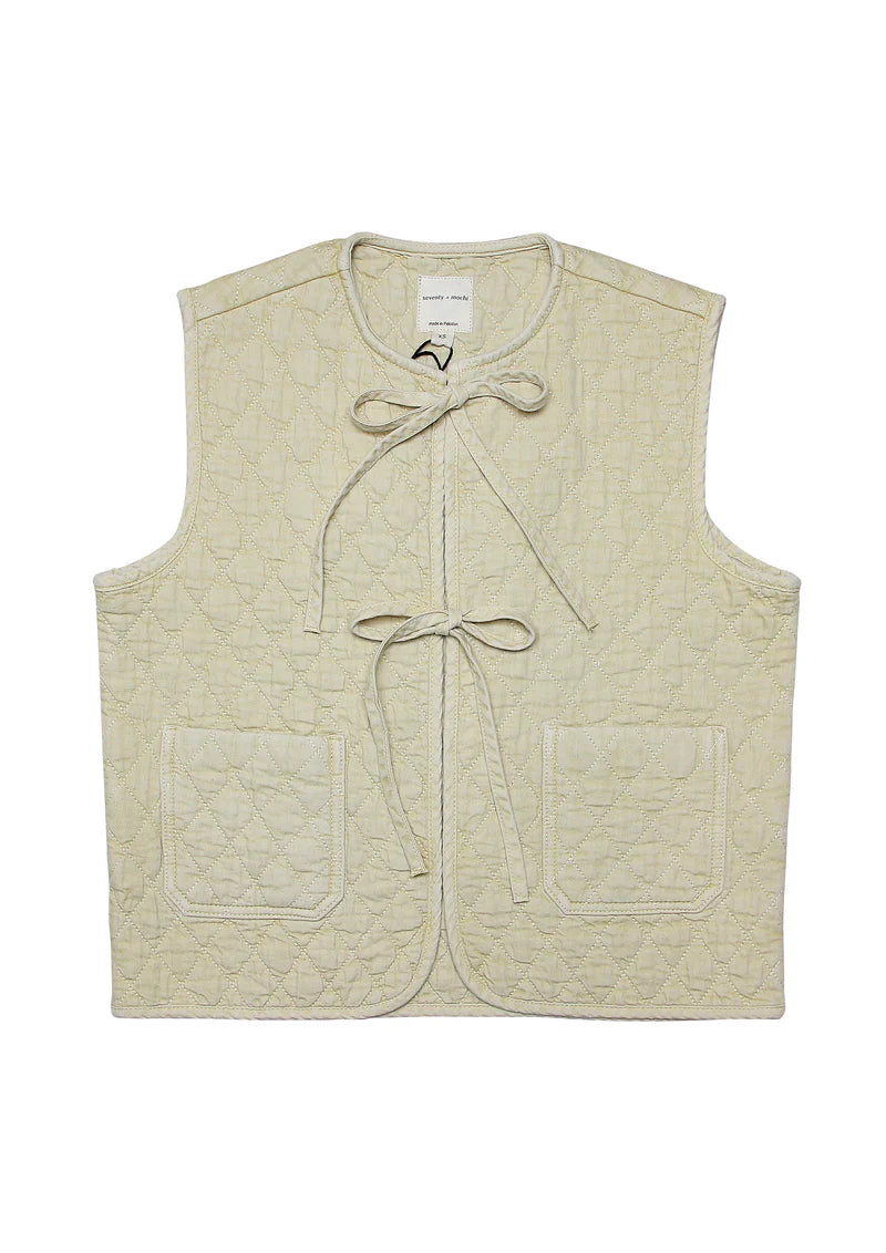 Seventy Mochi - Aria Vest - Mellow Yellow