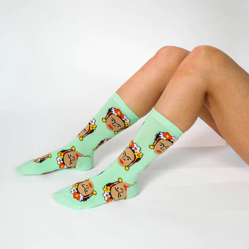 Yellow Owl Socks Women's -  Frida
