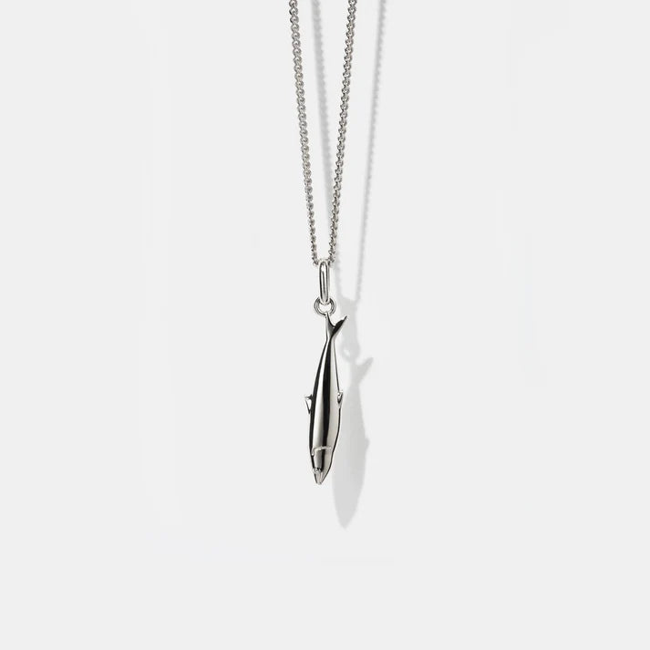 Meadowlark Sardine Charm Necklace - Sterling silver