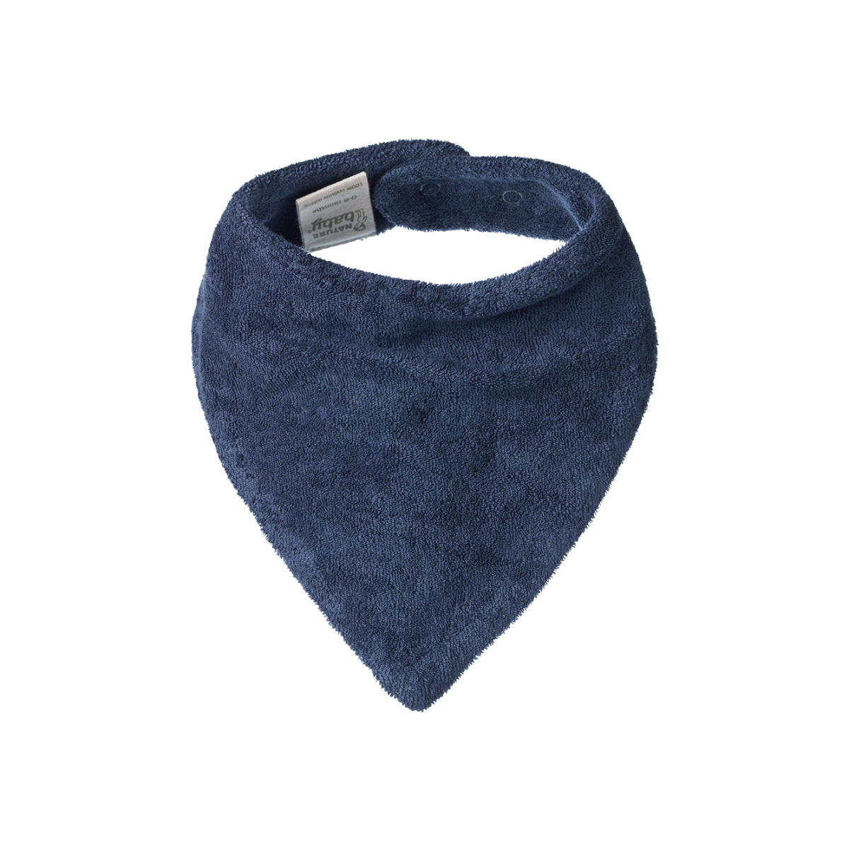 Nature Baby Triangle Bib - Vintage Indigo