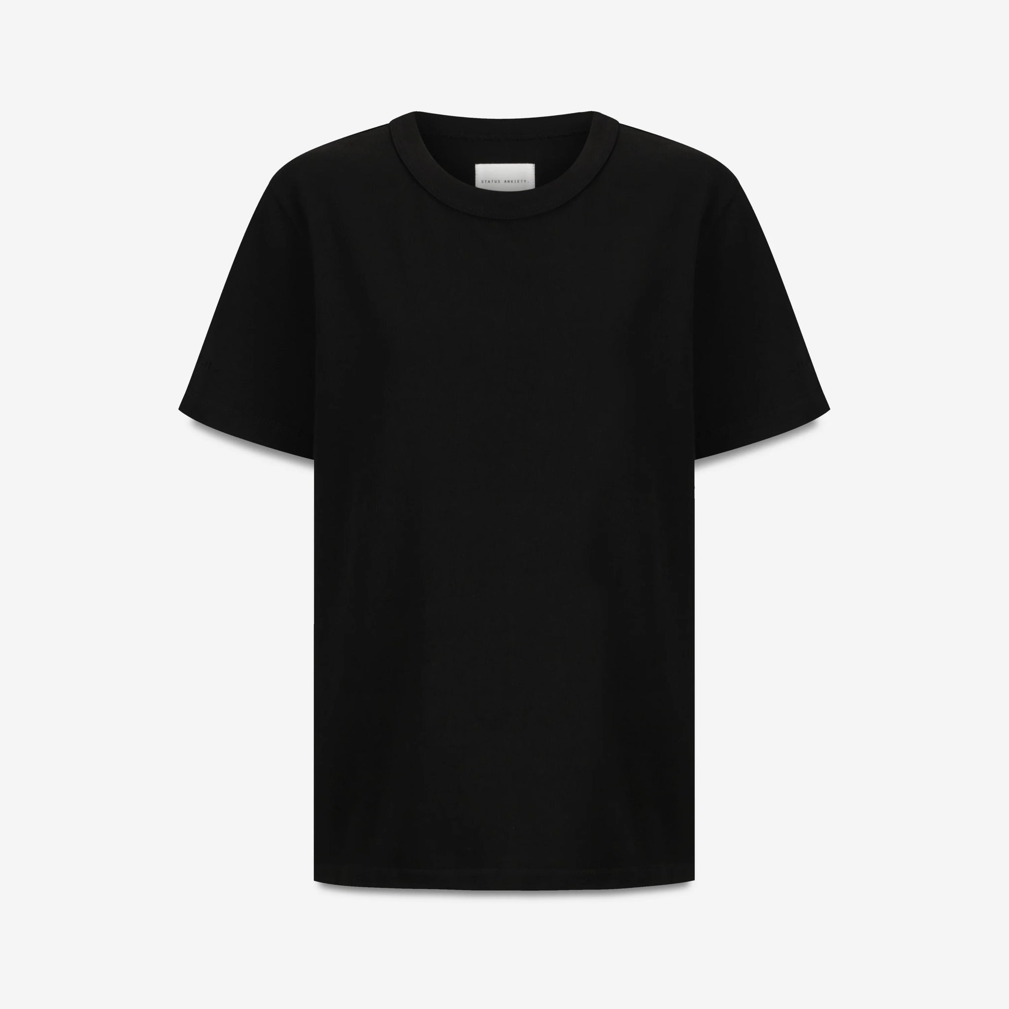 Status Anxiety Tee - Feels Right - Soft Black