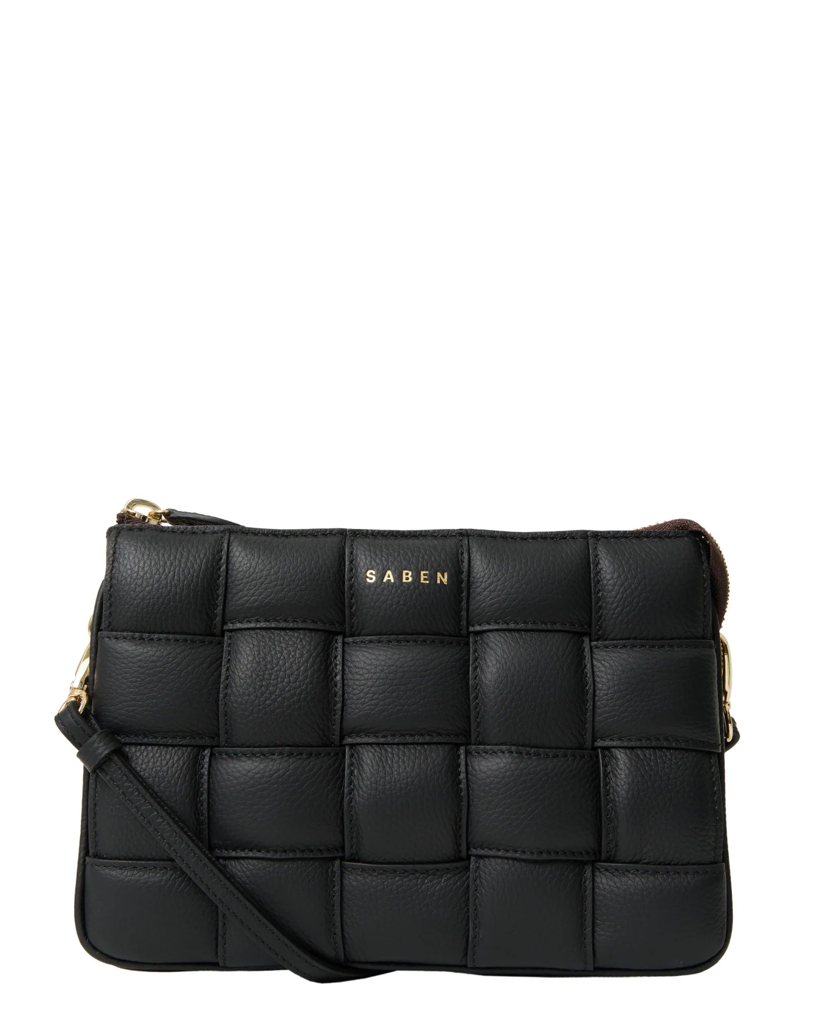 Saben Tilly's Big Sis Crossbody - Black Woven