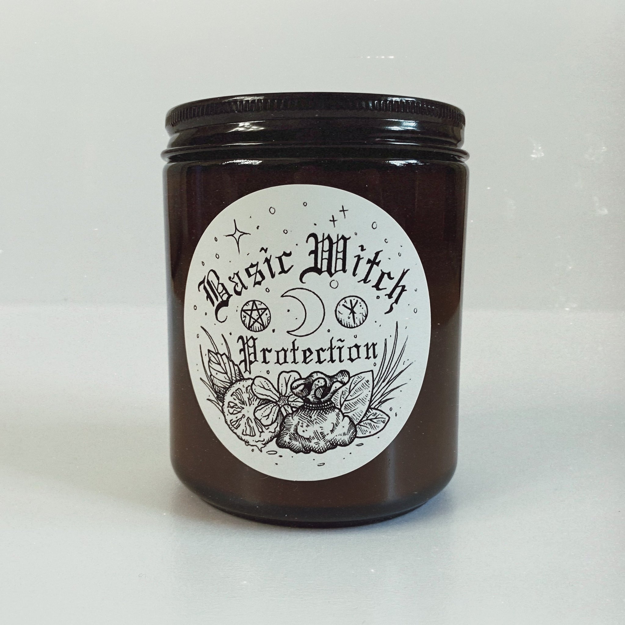 Lilith's Wicks x Darling Darklings Basic Witch Candle 200ml - Protection