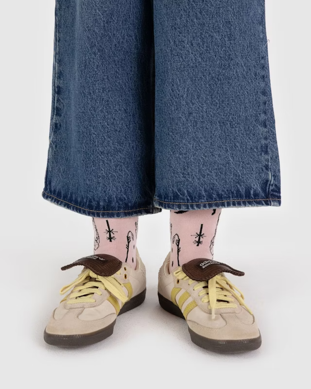 Baggu Crew Sock - Ballet Icons