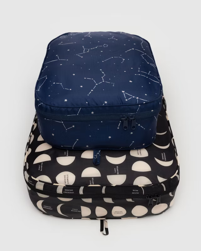 Baggu Large Packing Cube Set - Night Sky