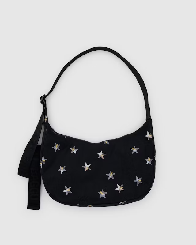 Baggu Medium Nylon Crescent Bag - Stars