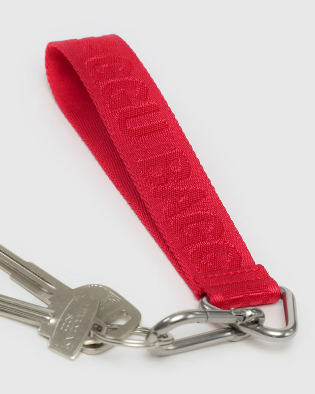 Baggu Logo Keychain - Red