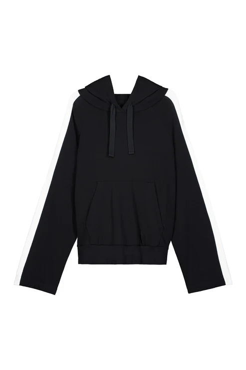 Kowtow Contrast Hoodie - Black