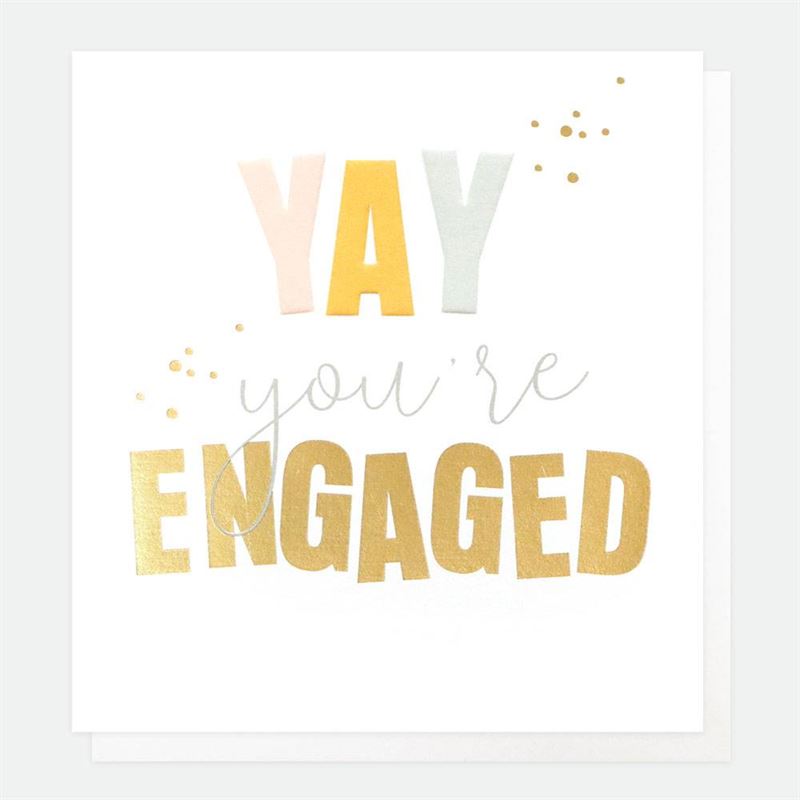 *Card - Caroline Gardner - Yay You're Engaged