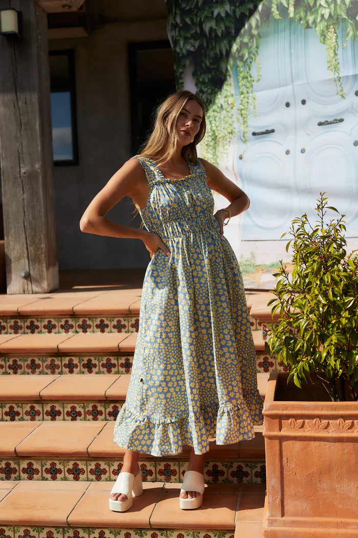 Thing Thing Laramie Dress - Sky Garden