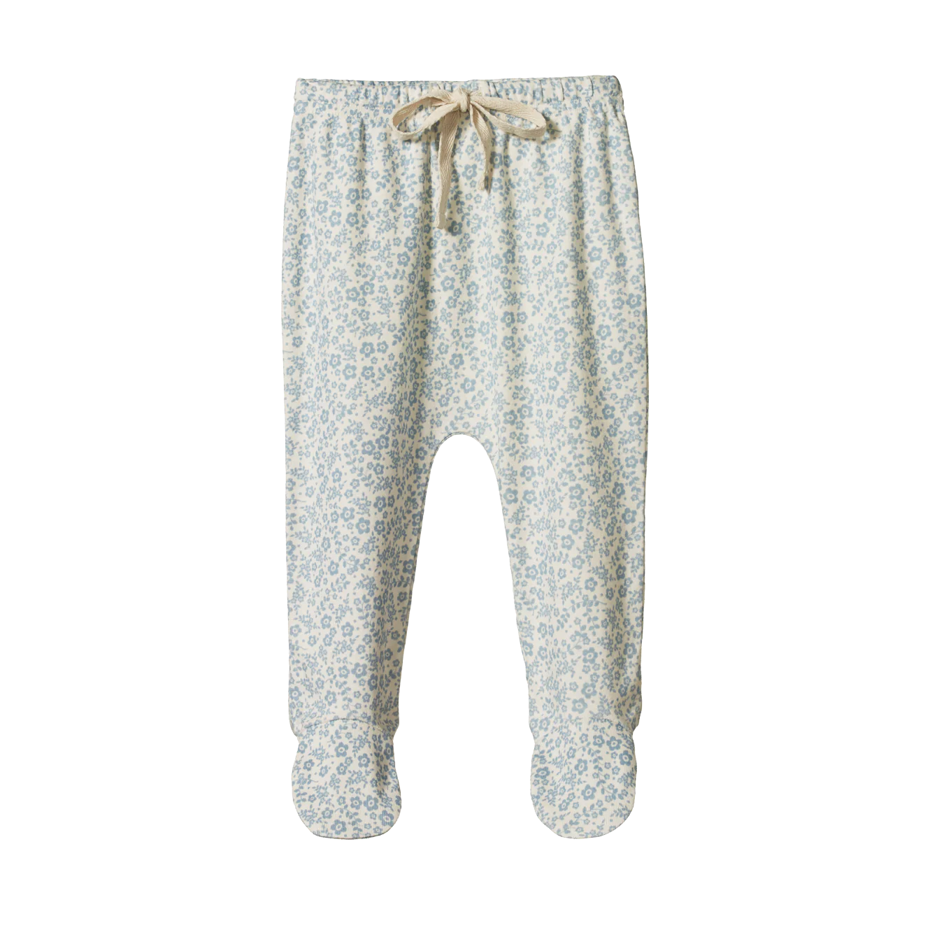 Nature Baby Footed Romper - Daisy Belle Print