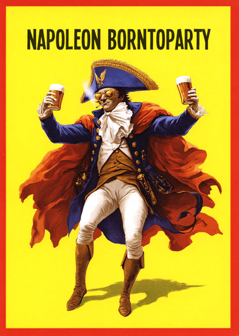 *Card - Kiss Me Kwik - Napoleon Borntoparty