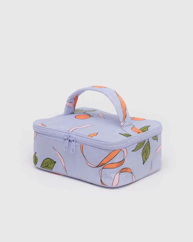 Baggu Small Cosmetic Case - Apricots and Ribbons