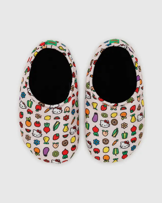 Baggu Puffy Slippers - Hello Kitty