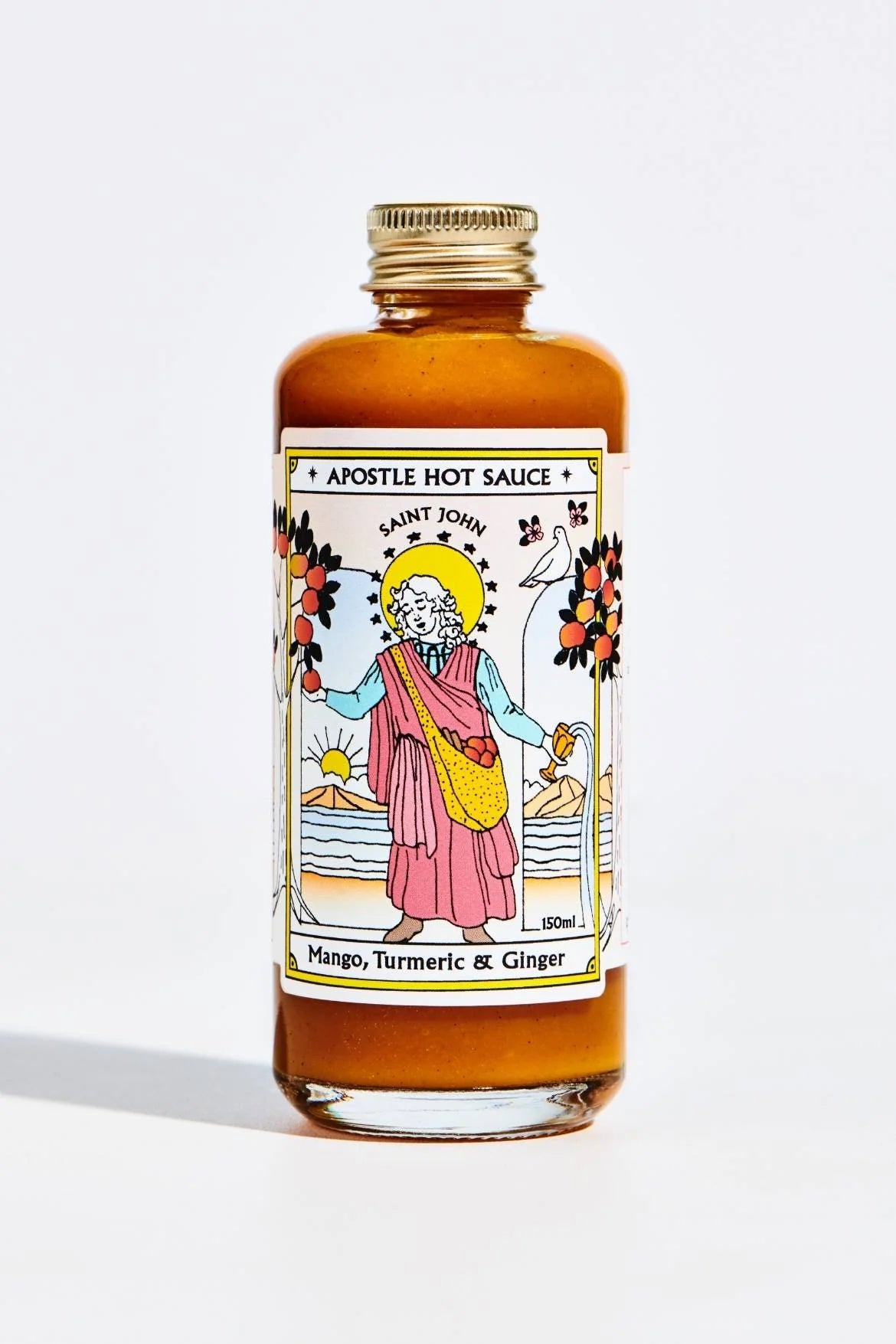 Apostle Hot Sauce - St John - Mango Turmeric & Ginger 150ml