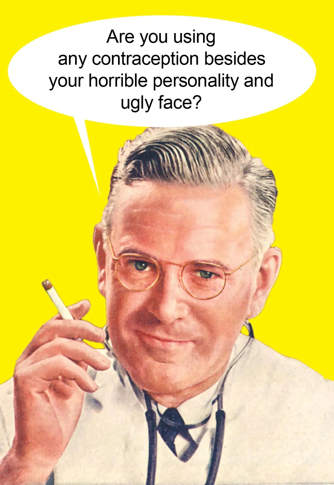 *Card - Kiss Me Kwik - Contraception