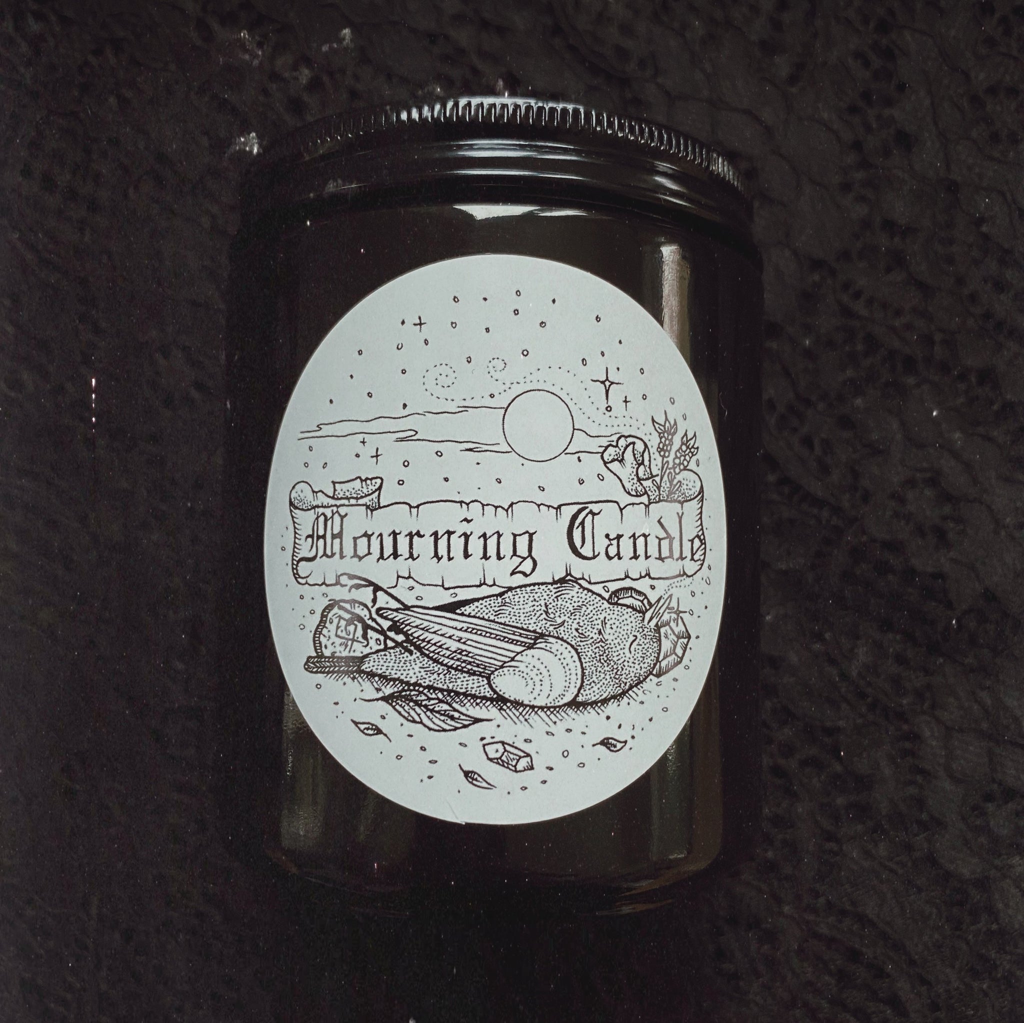 Lilith's Wicks x Darling Darklings Candle 200ml - Mourning Candle
