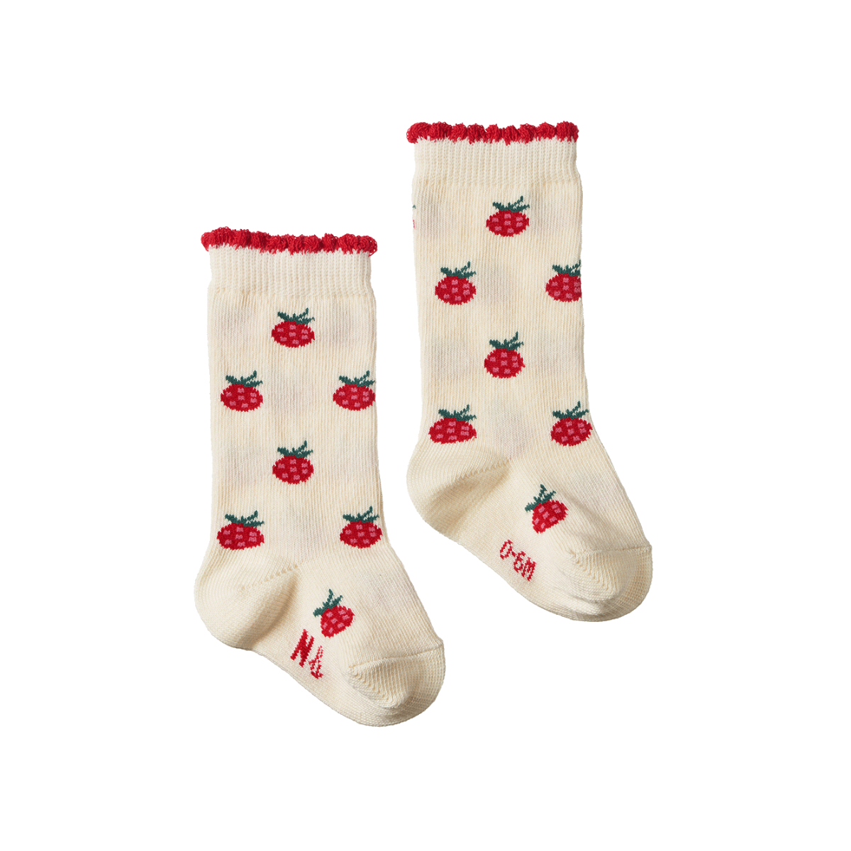 Nature Baby Organic Cotton Socks - Raspberries