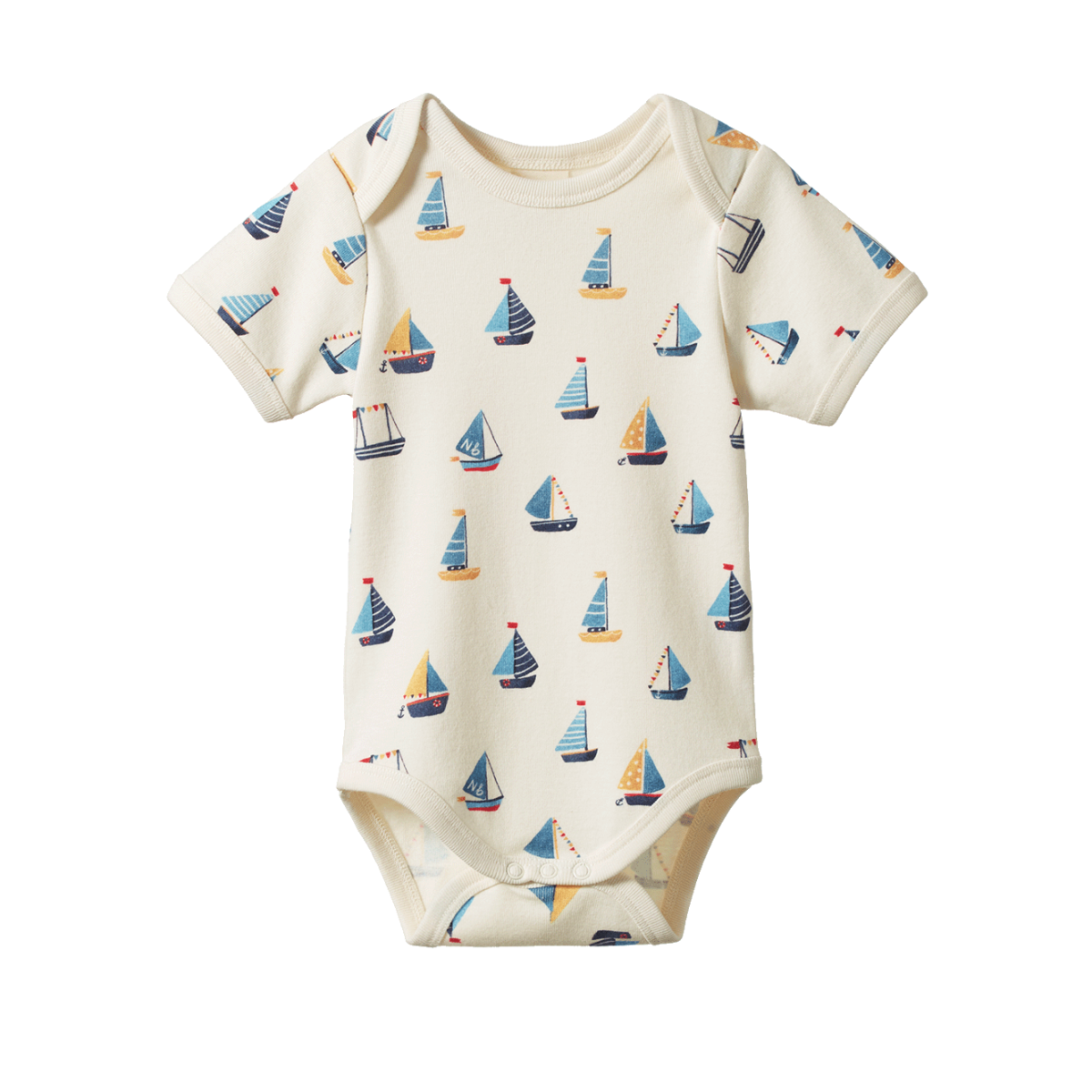 Nature Baby S/S Bodysuit - Regatta