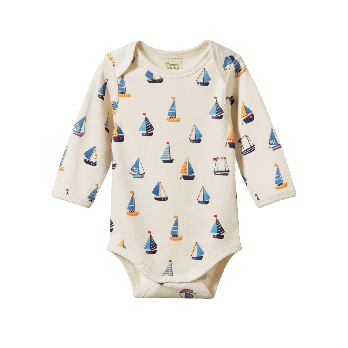 Nature Baby L/S Bodysuit - Regatta
