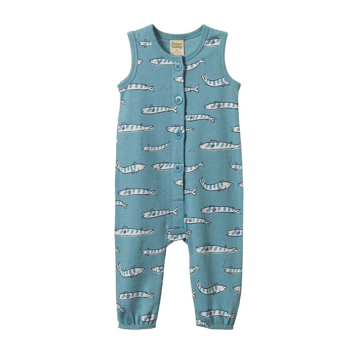 Nature Baby August Suit - South Seas Mineral Print
