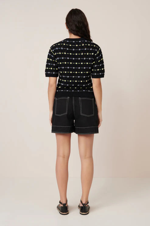 Kowtow Rhode Top - Daisy Jacquard