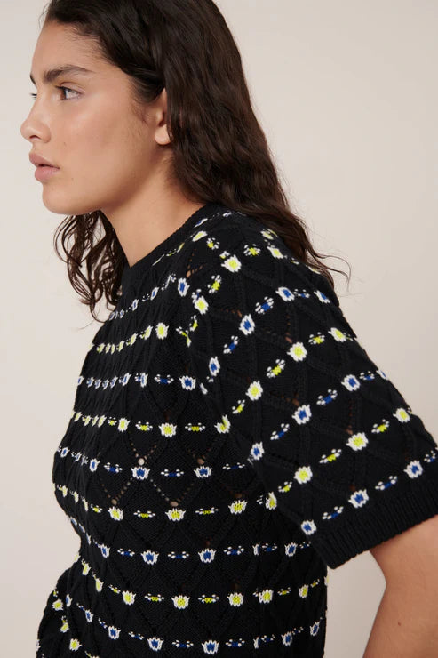 Kowtow Rhode Top - Daisy Jacquard