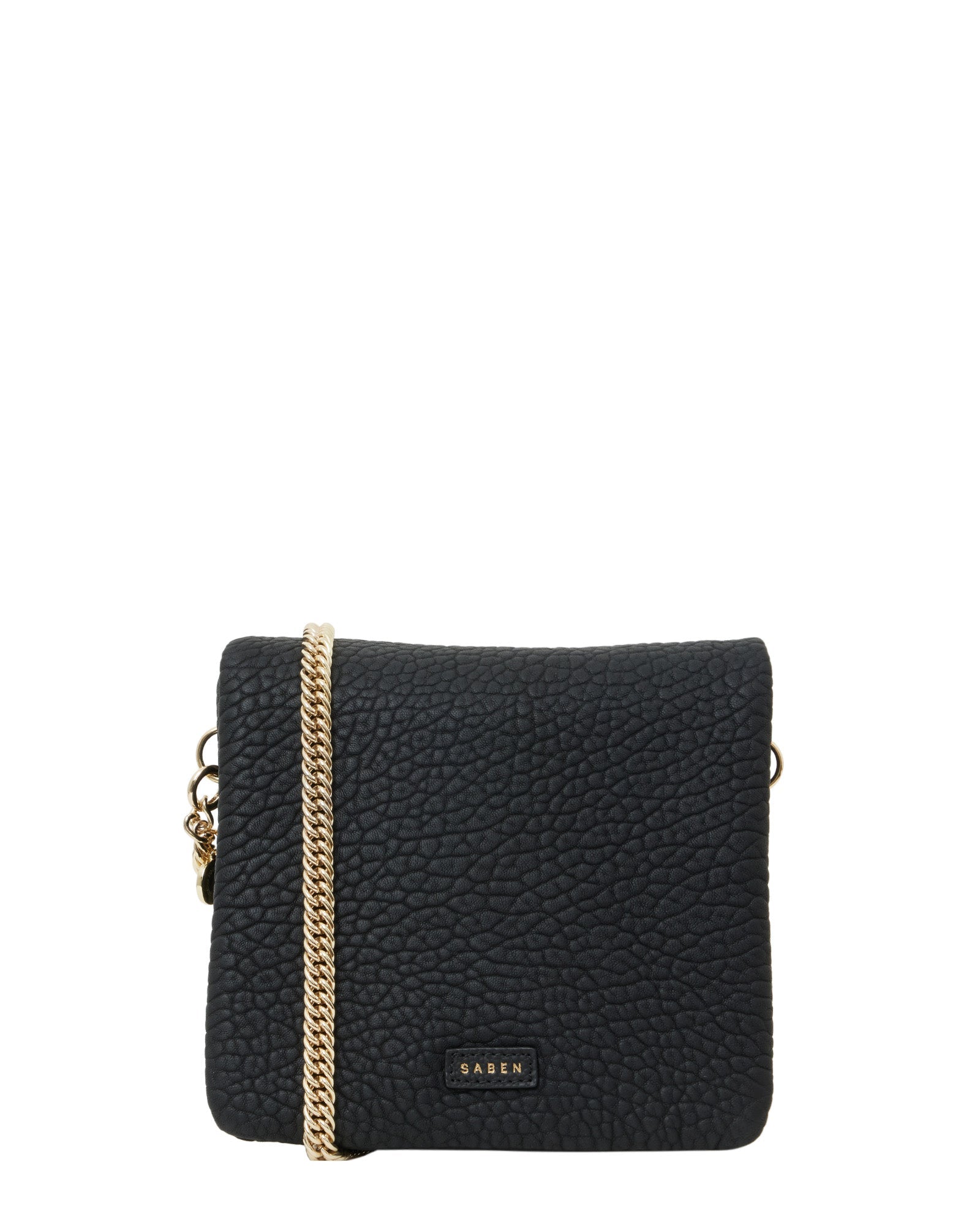 Saben Fox Crossbody Bag - Black Bubble