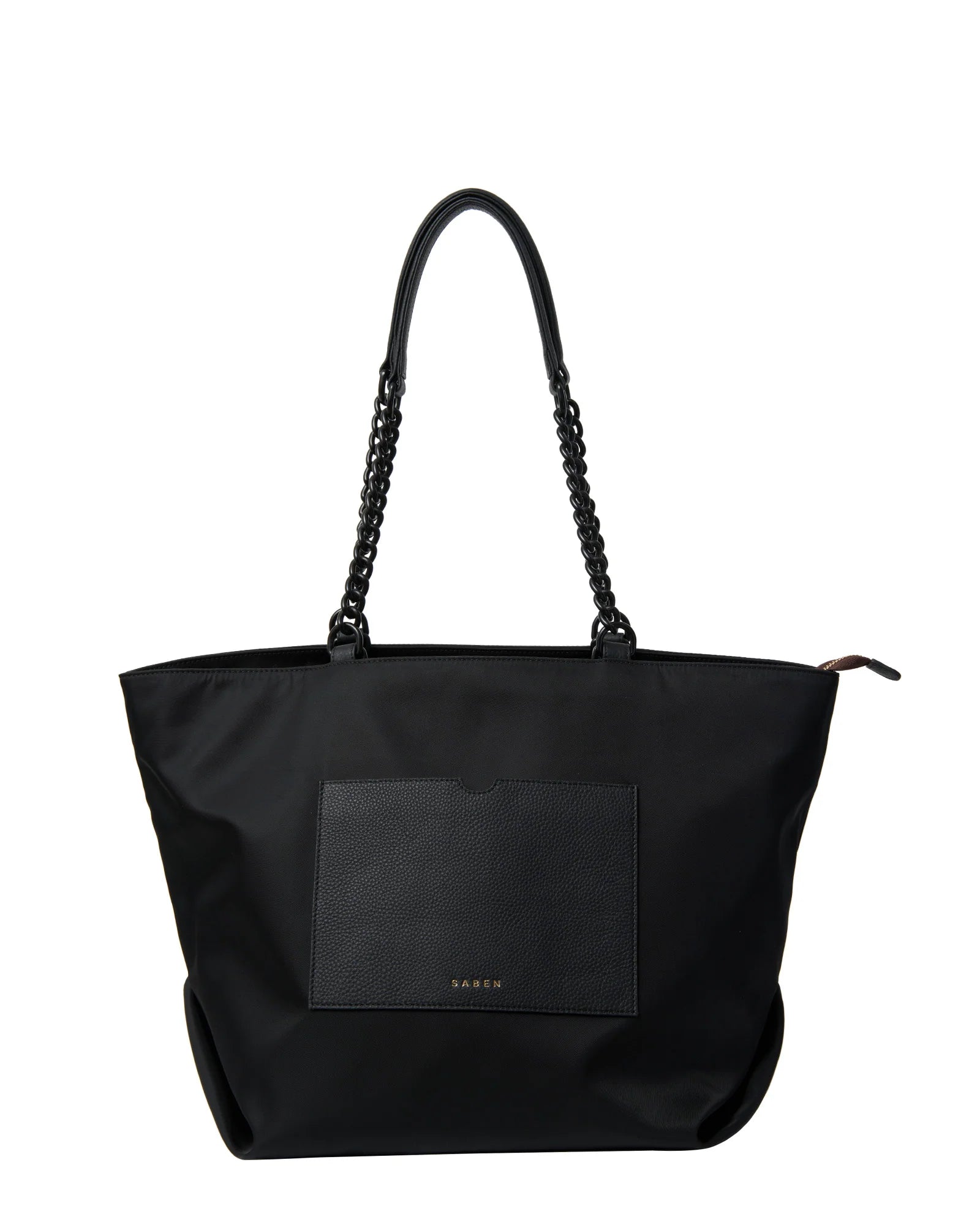 Saben Porto Tote - Black Recycled Nylon