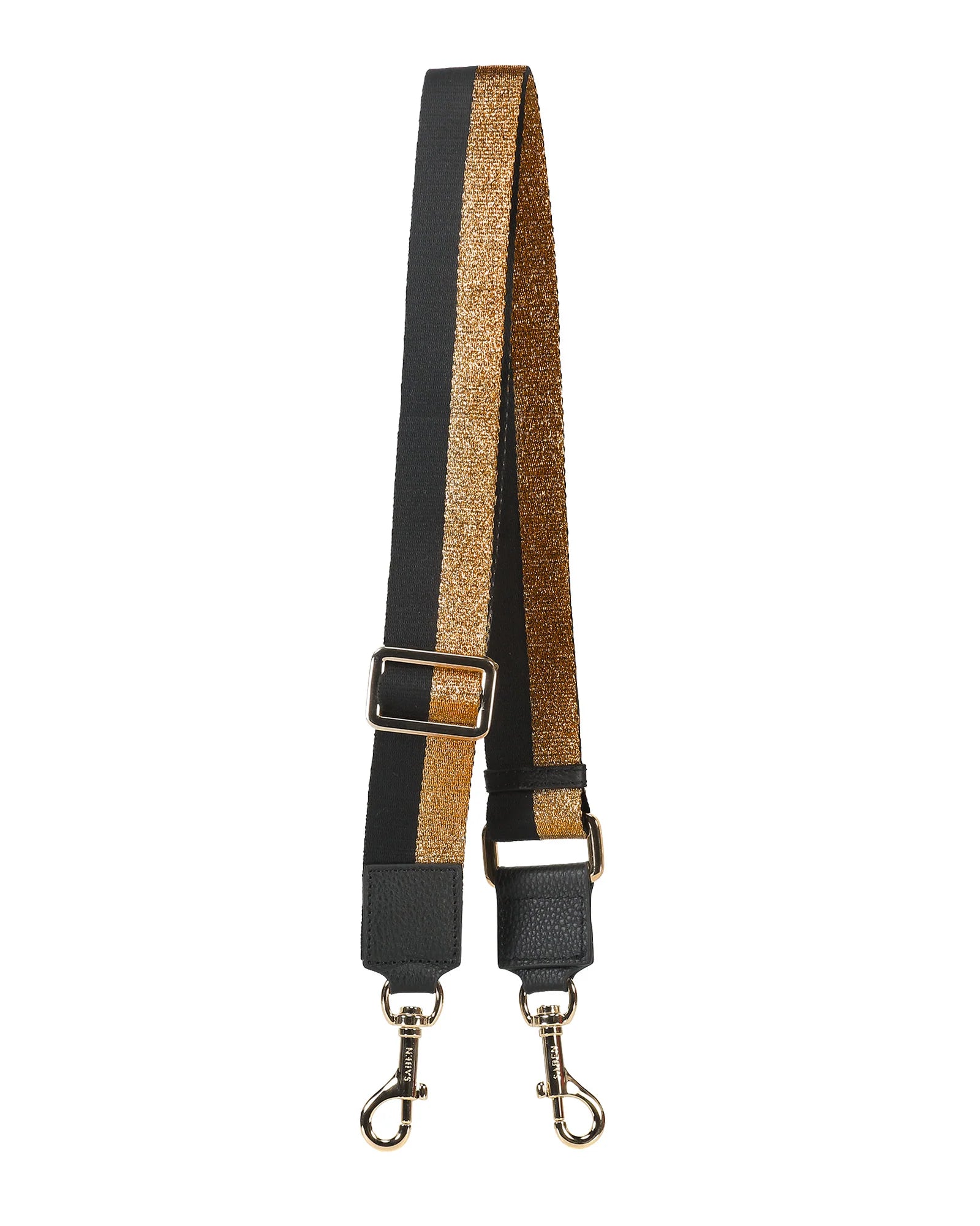 Saben Feature Strap Webbing - Bronze + Black