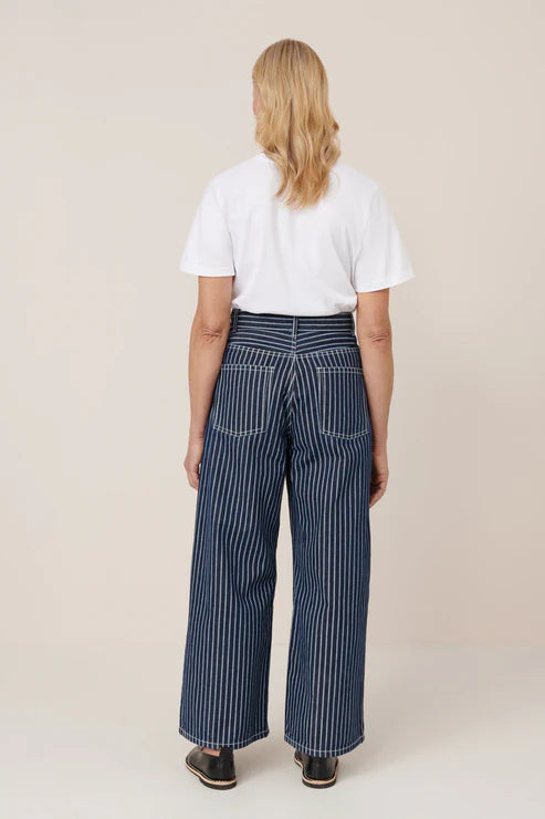 Kowtow Sailor Jean - Chalk Stripe