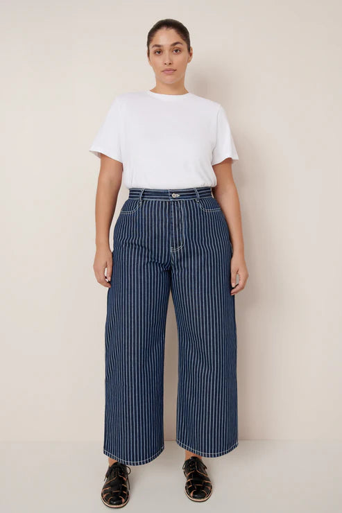 Kowtow Sailor Jean - Chalk Stripe