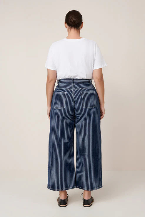 Kowtow Sailor Jean - Chalk Stripe