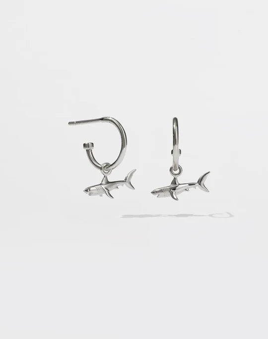 MeadowLark - Shark Hoop Earrings SS