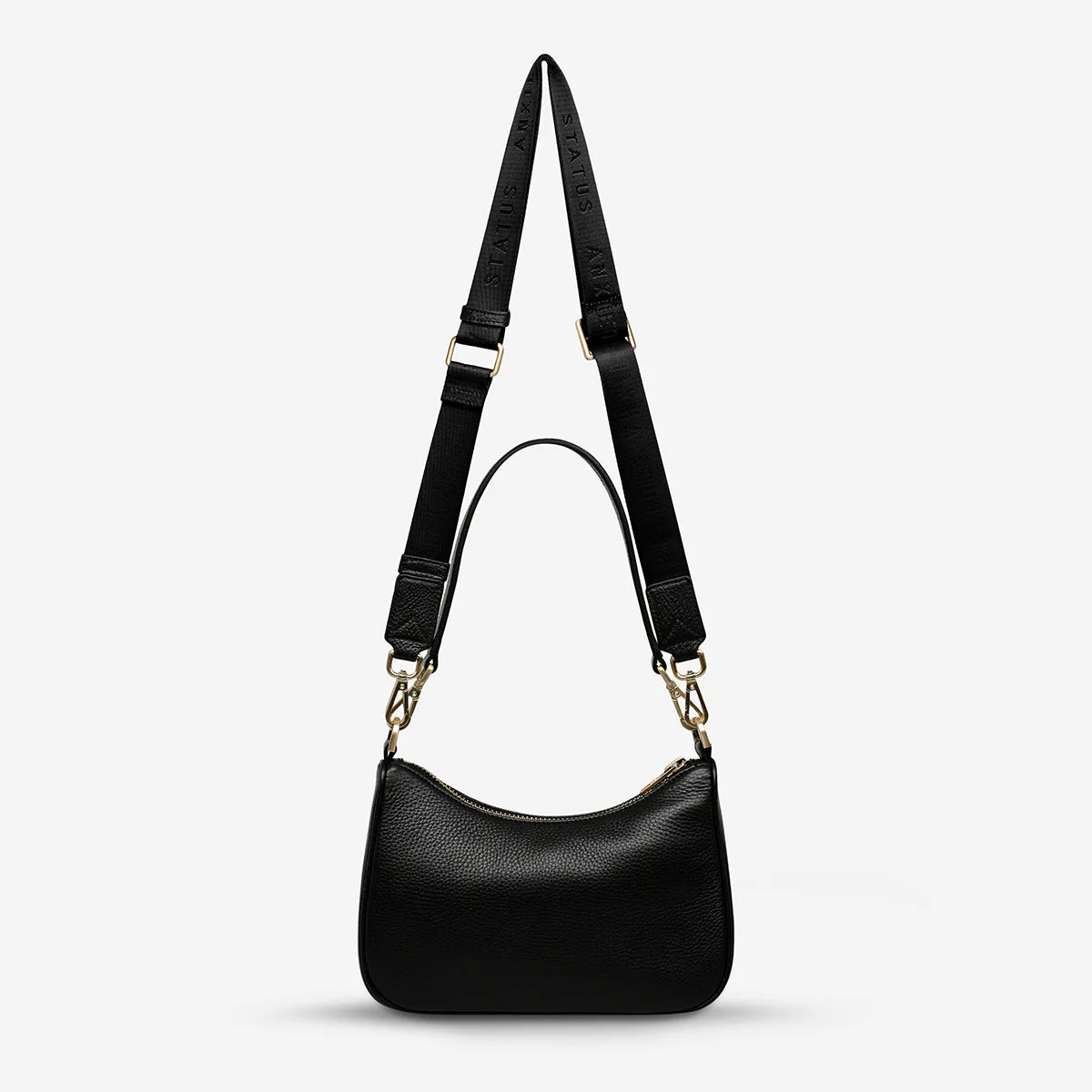 Status Anxiety Bag - Look Both Ways - Black/Brushed Gold